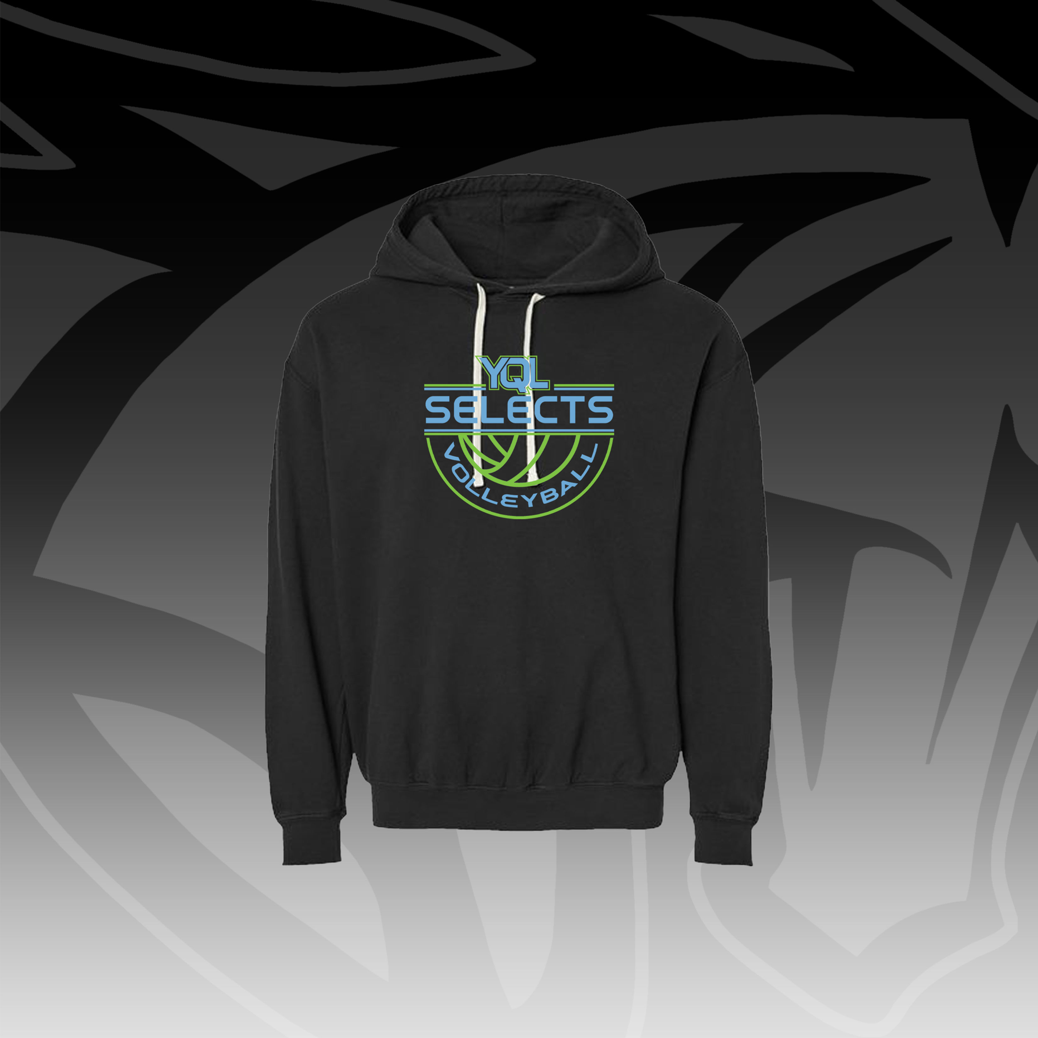 Comfort Colors Lightweight YQL Volleyball Hoodie