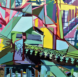 Promenade painting by Sarah McWilliams