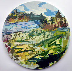 Lake View painting by Sarah McWilliams