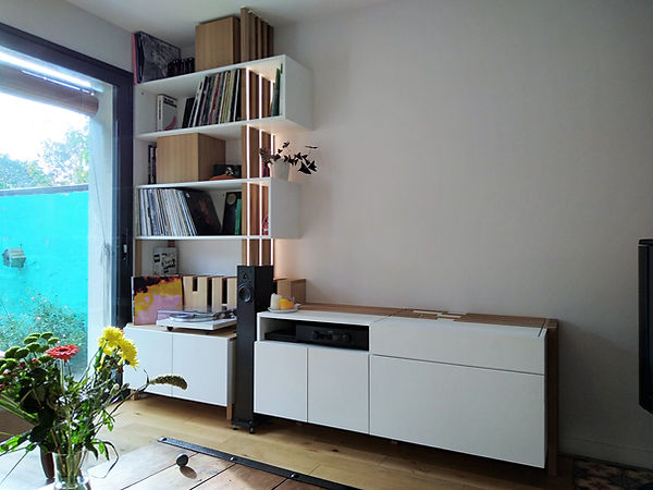 meuble vidéo projecteur sur mesure