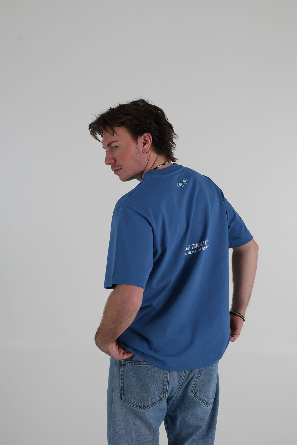 Thumbnail: Indie - Premium Shirt // Mindful Blue - Mirroregg Vintage