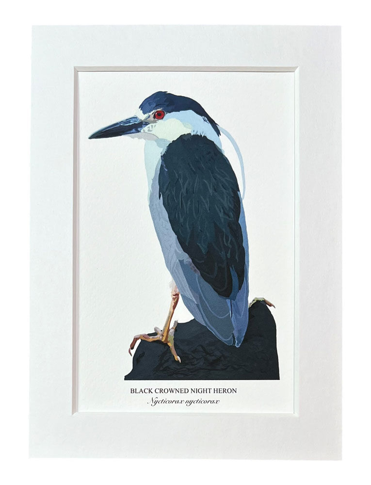 "HERON NO. 10" OPEN EDITION PRINT