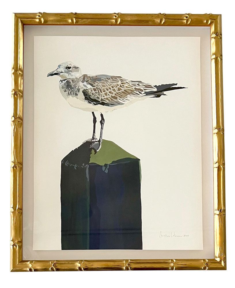 Laughing Gull Framed Limited Edition