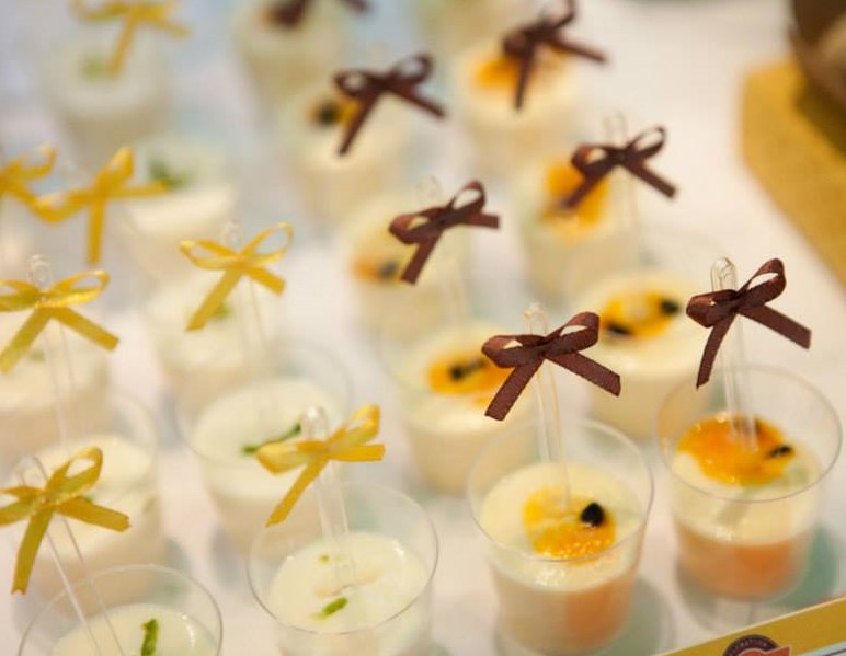 Arranged Food and Objects