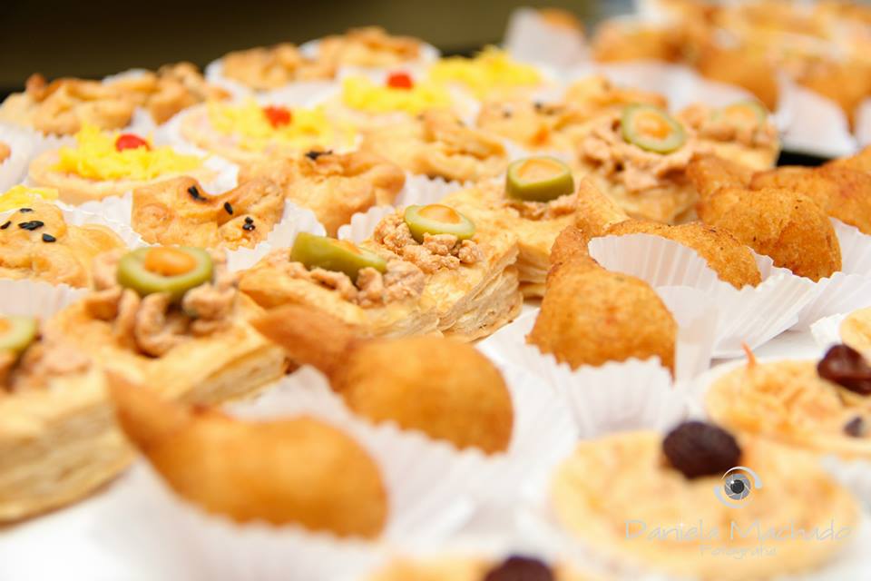 Arranged Food and Objects