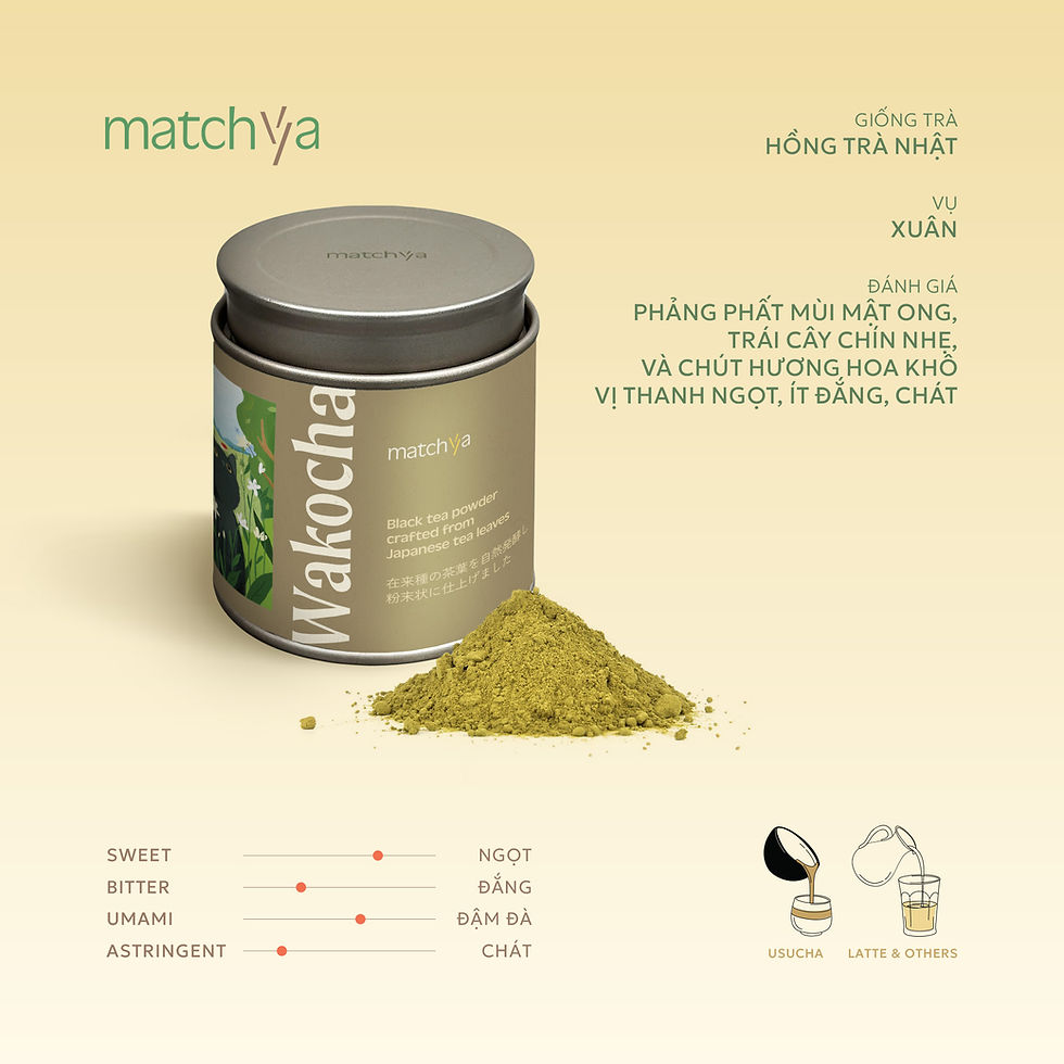 Wakocha của Match-ya được gắn tag Must-try vì sự tinh tế, khác biệt