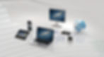 laptop, tablet, ekran, telefon, urządzenia sieciowe, Internet