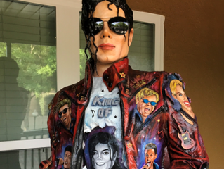 La nouvelle sculpture de Mj dévoilée le 25 Juin