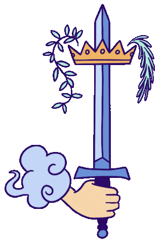 Fortune Teller Hand Sticker by Anni Bernet (1).gif