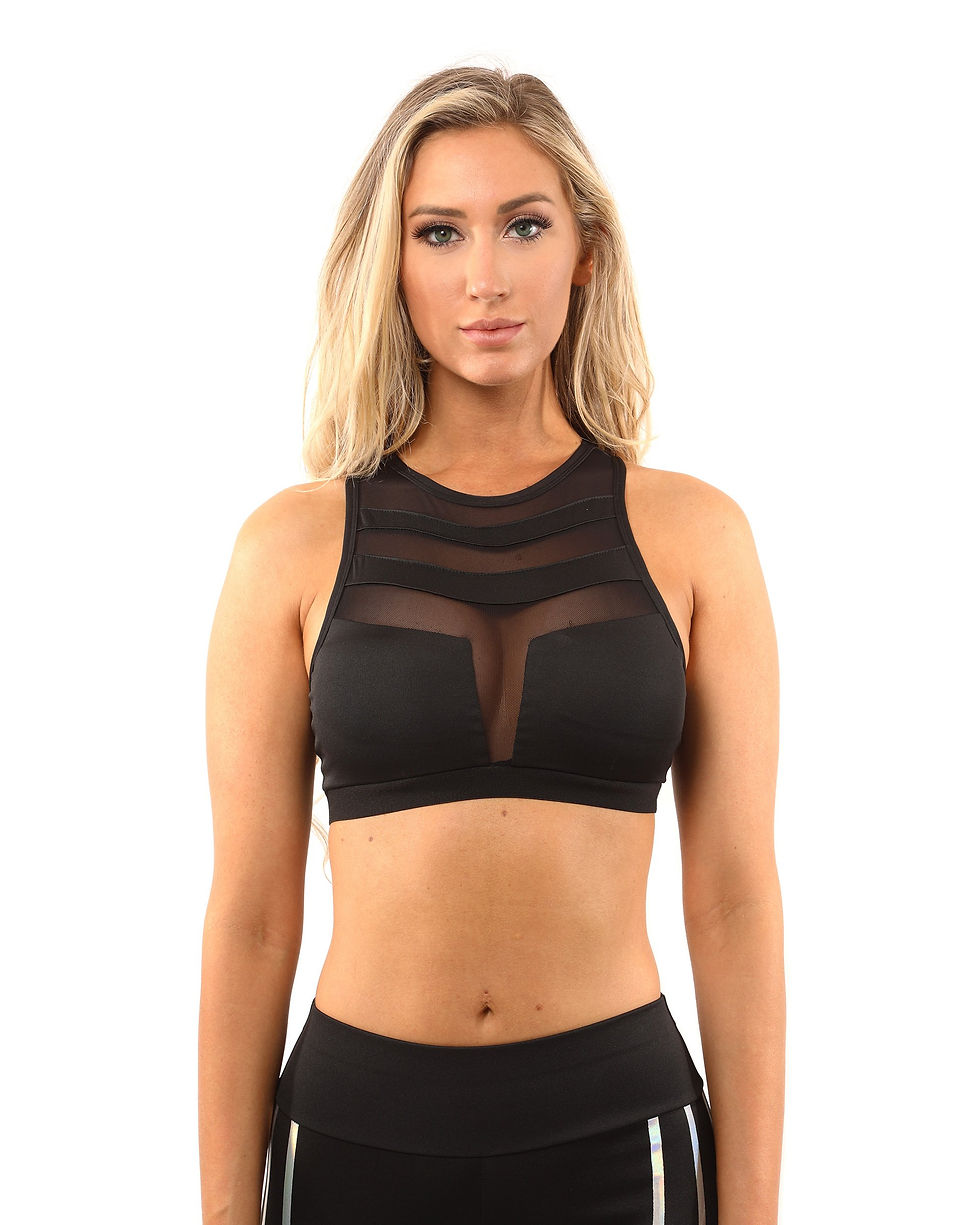 Miniature : Ensemble Laguna - Legging & Brassière de Sport - Noir
