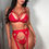 Miniature : Lingerie érotique de haute qualité transparente kow knot