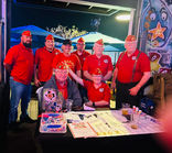 MCL Longhorn members at Raffle ticket sales table