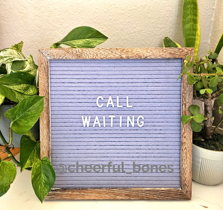 Call Waiting... with God