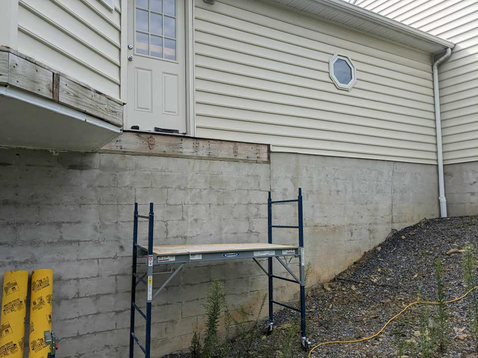 Deck before