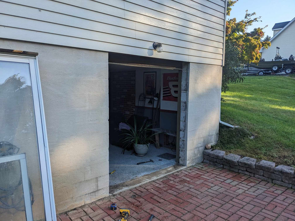 door install before