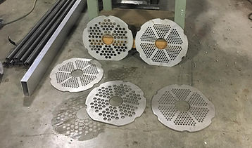 KC Weld & Fab CNC cutting services being shown