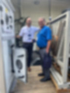 nsight Partners technicians servicing a commercial HVAC unit at a Georgia job site