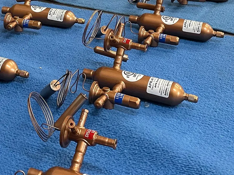 Rawal APR Capacity Control Valve For DX HVAC Systems