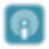 podcast social icon teal