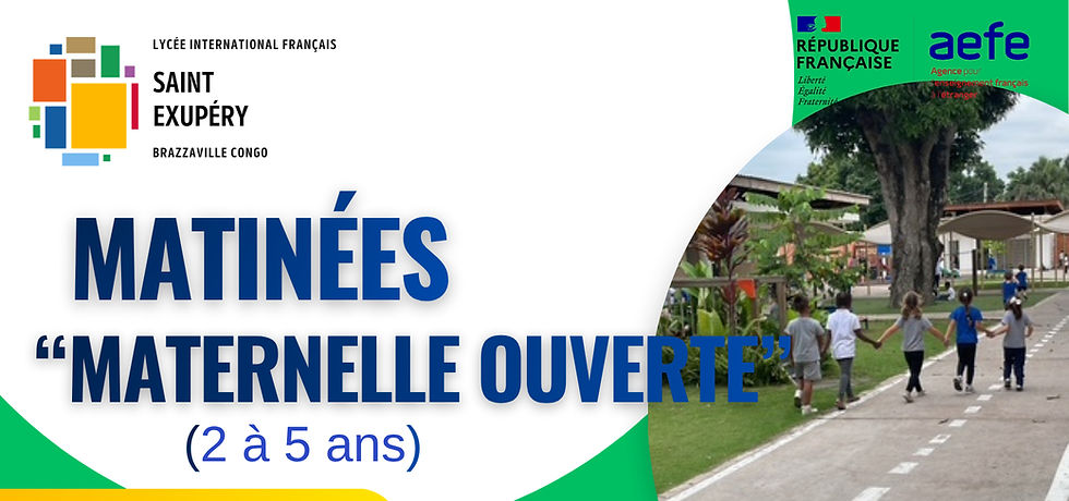 Journées portes ouvertes en maternelle.