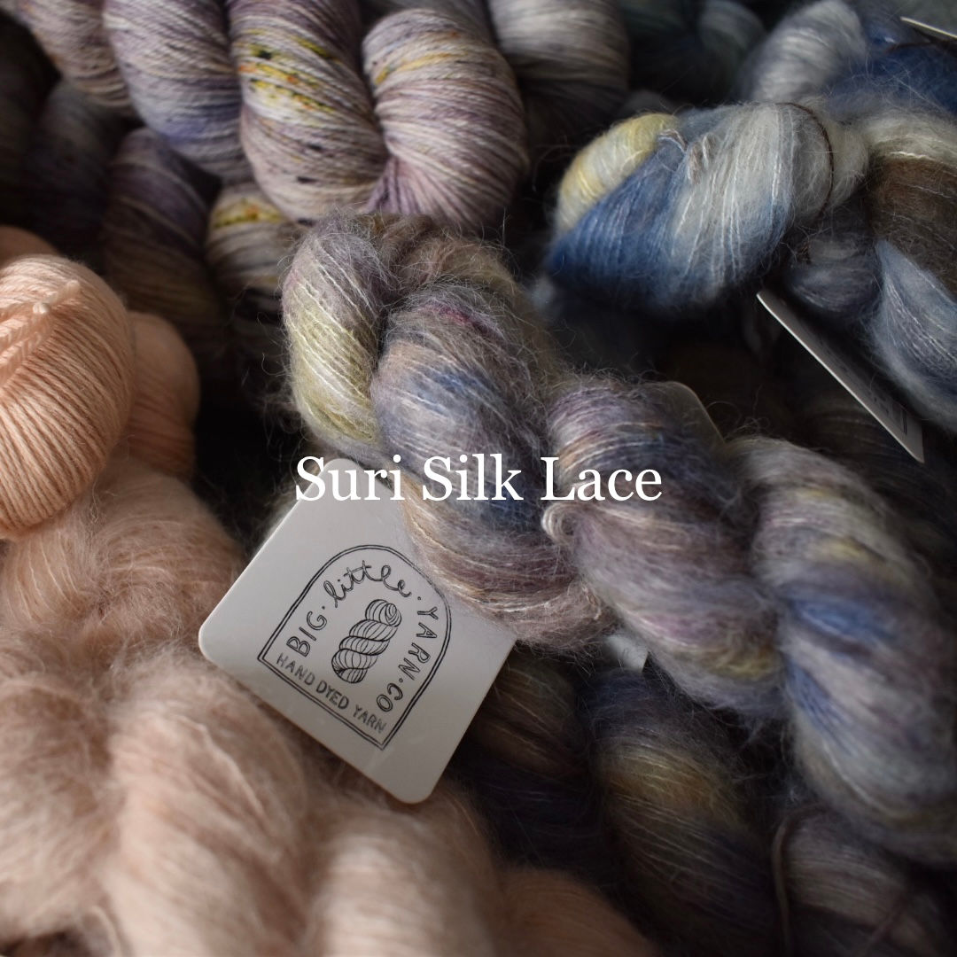 Big Little Yarn Co. Suri Silk Lace