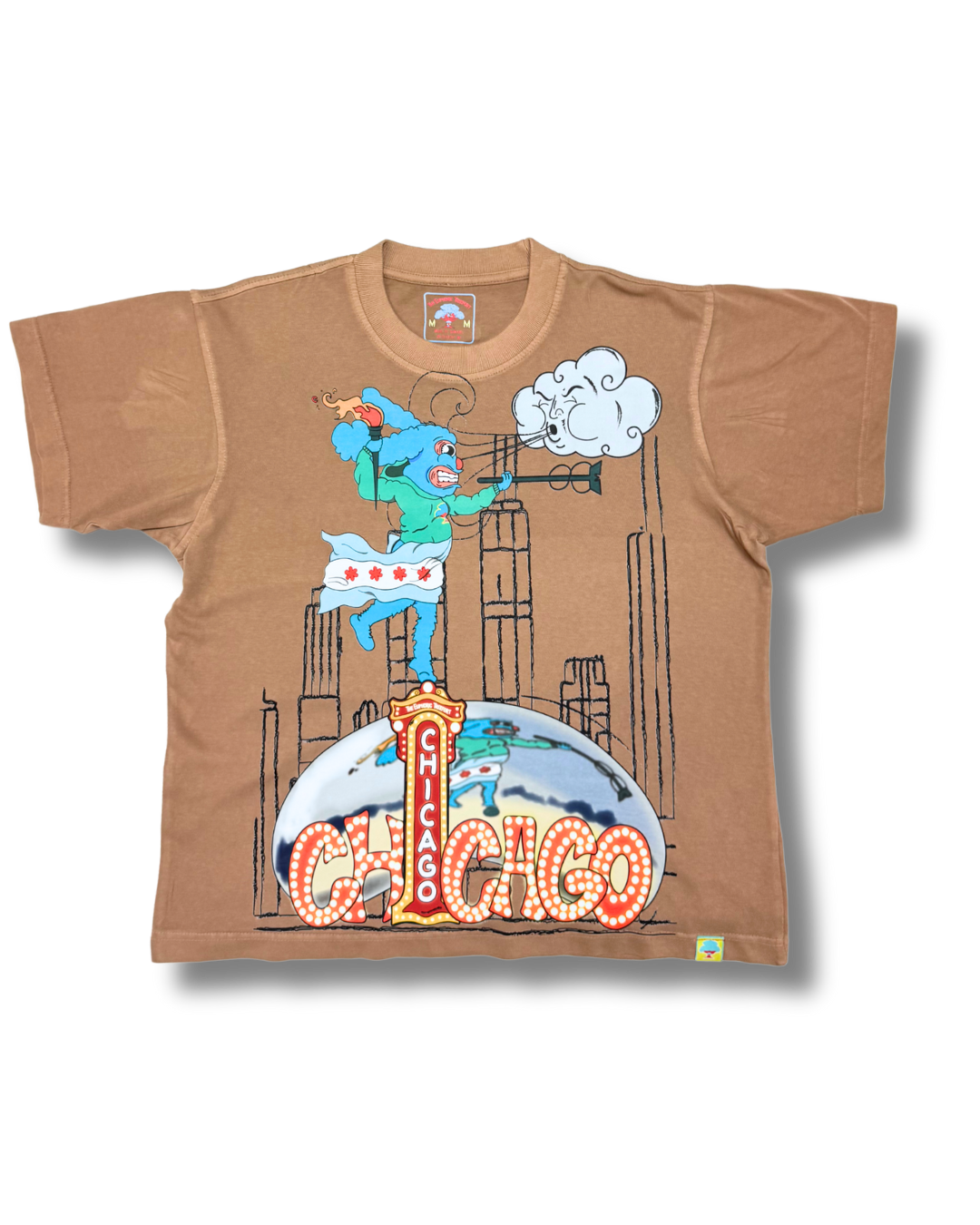 "Meet me at the Bean" Miimo Heavyweight T-shirt