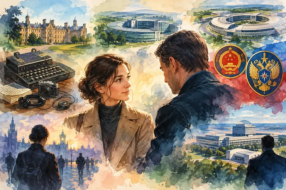 How Spies Recruit Fictional Agents Credibly
