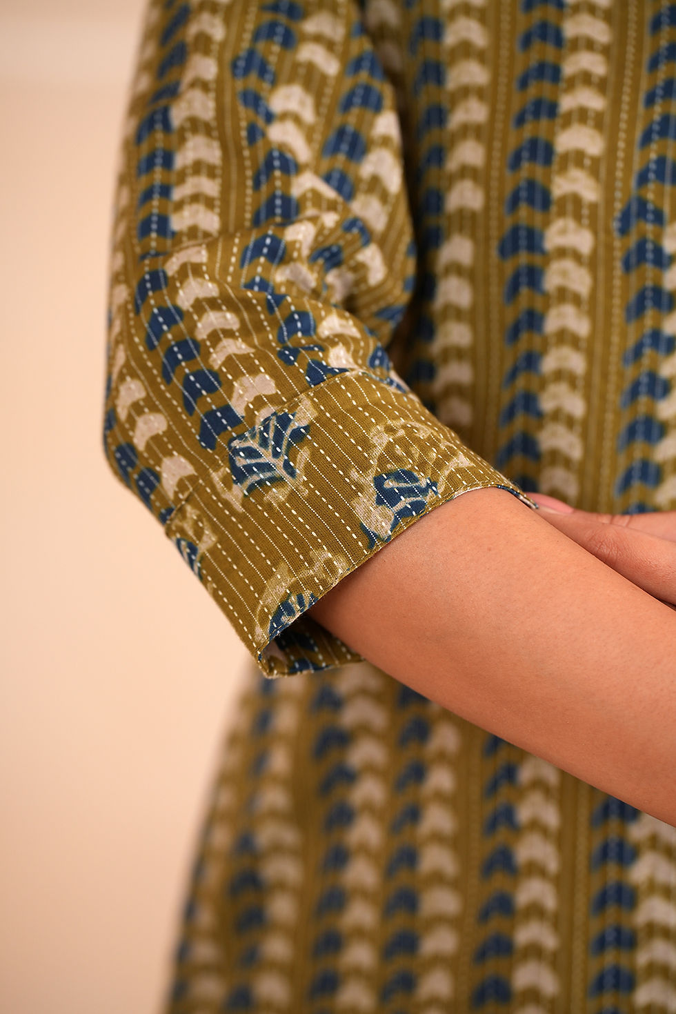 Thumbnail: Green Banjara Cotton Kurta