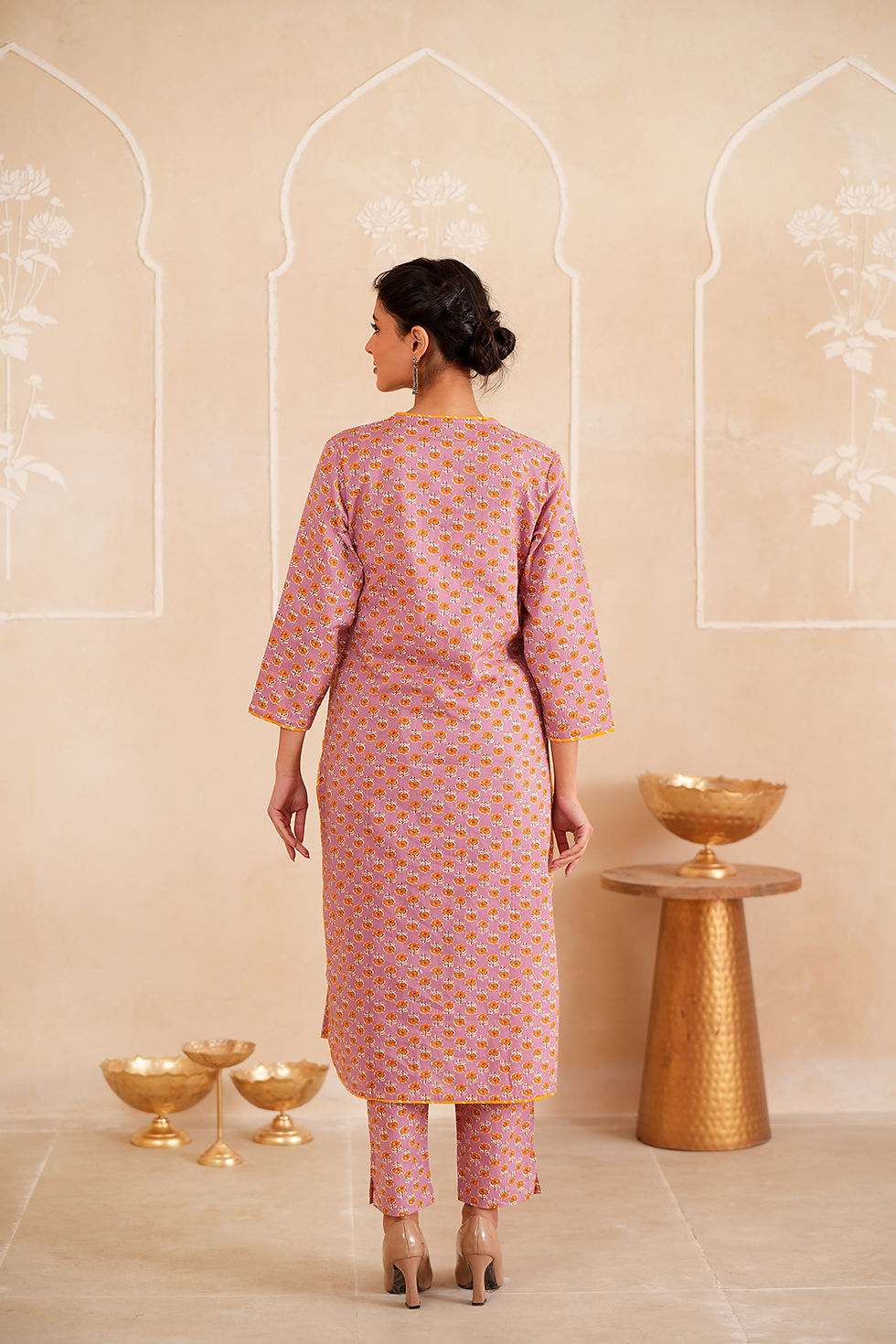 Thumbnail: Blush Buti Cotton Kurta