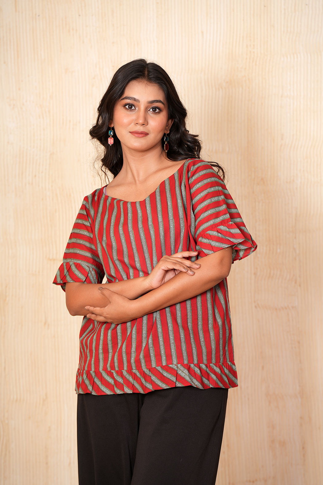 Red Trail Cotton Top