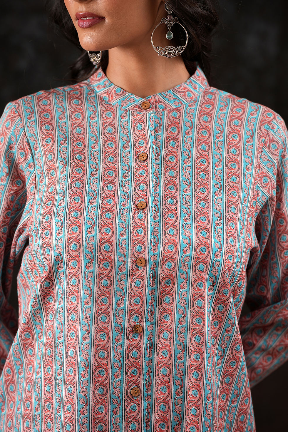 Thumbnail: Pastel Bel Cotton Kurta