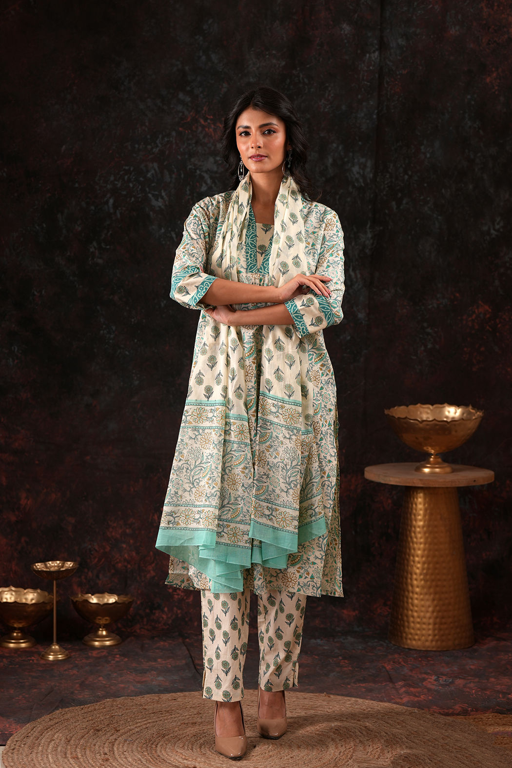 Firozi Breeze Cotton 3 Pc Set