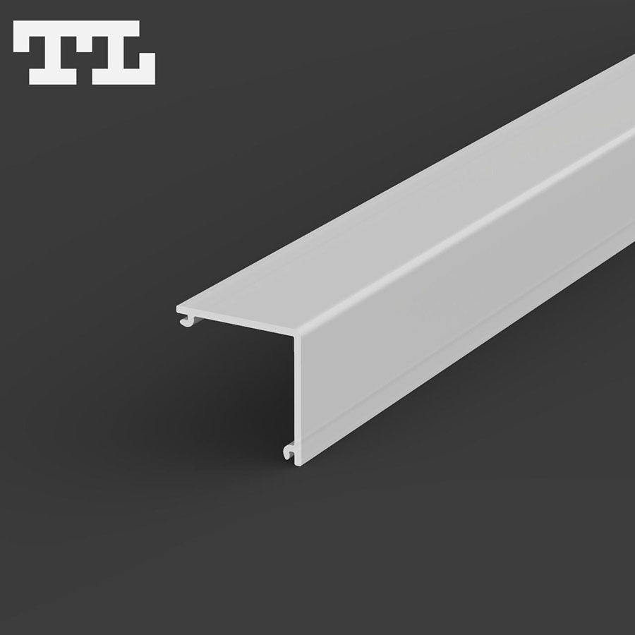 Miniaturbild: LED Eckprofil P32 mit verschiedenen Abdeckungen