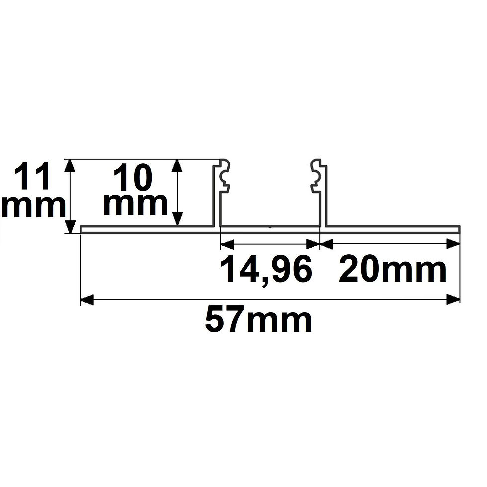 LED Fliesenprofil T-Profil