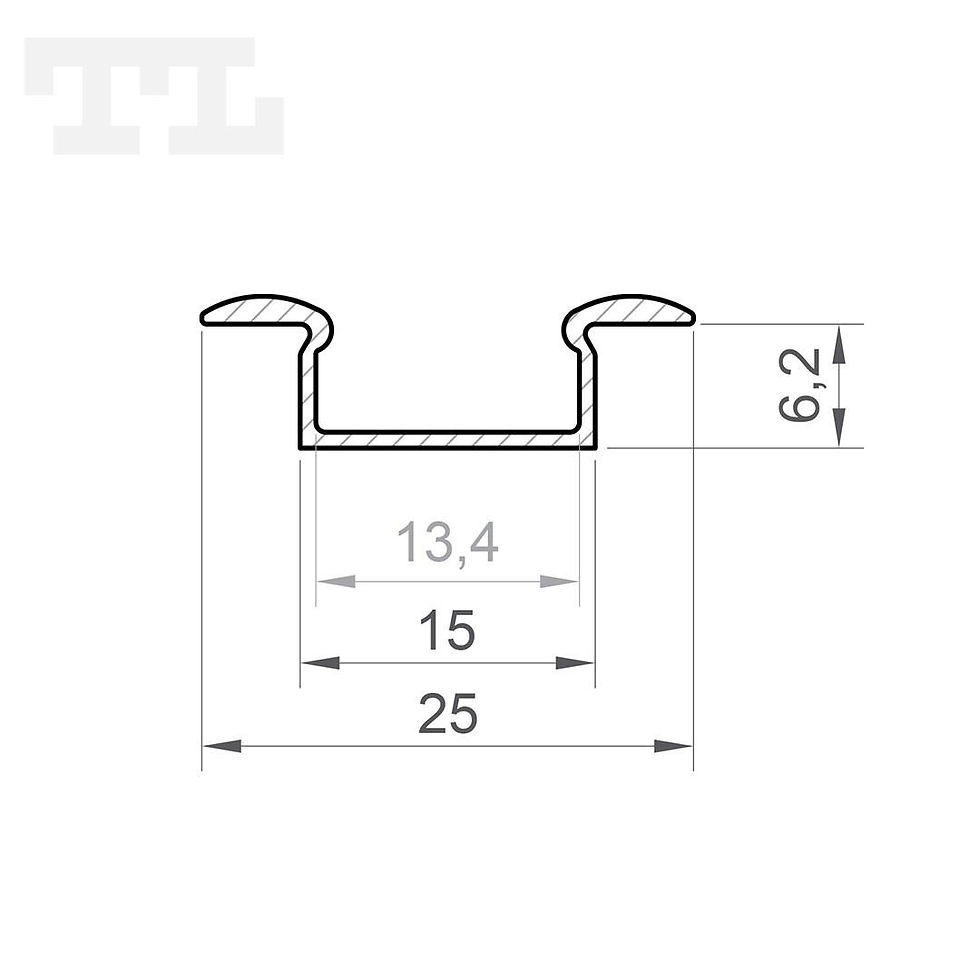 LED Profil einbau