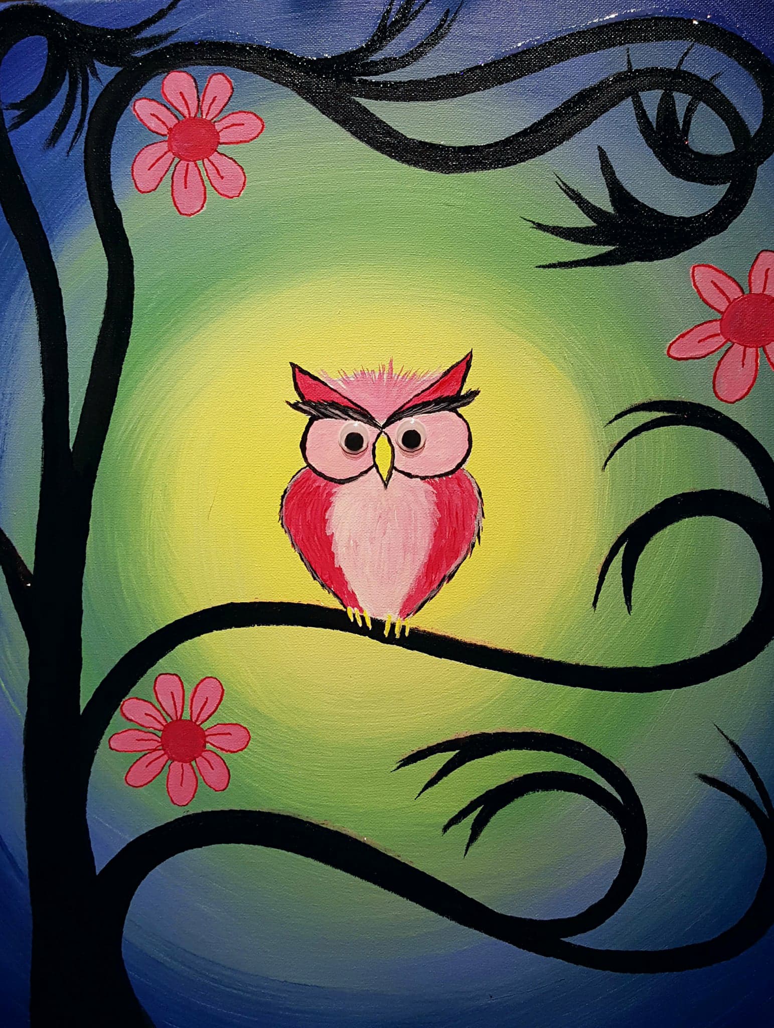 Moonlight Love Owl