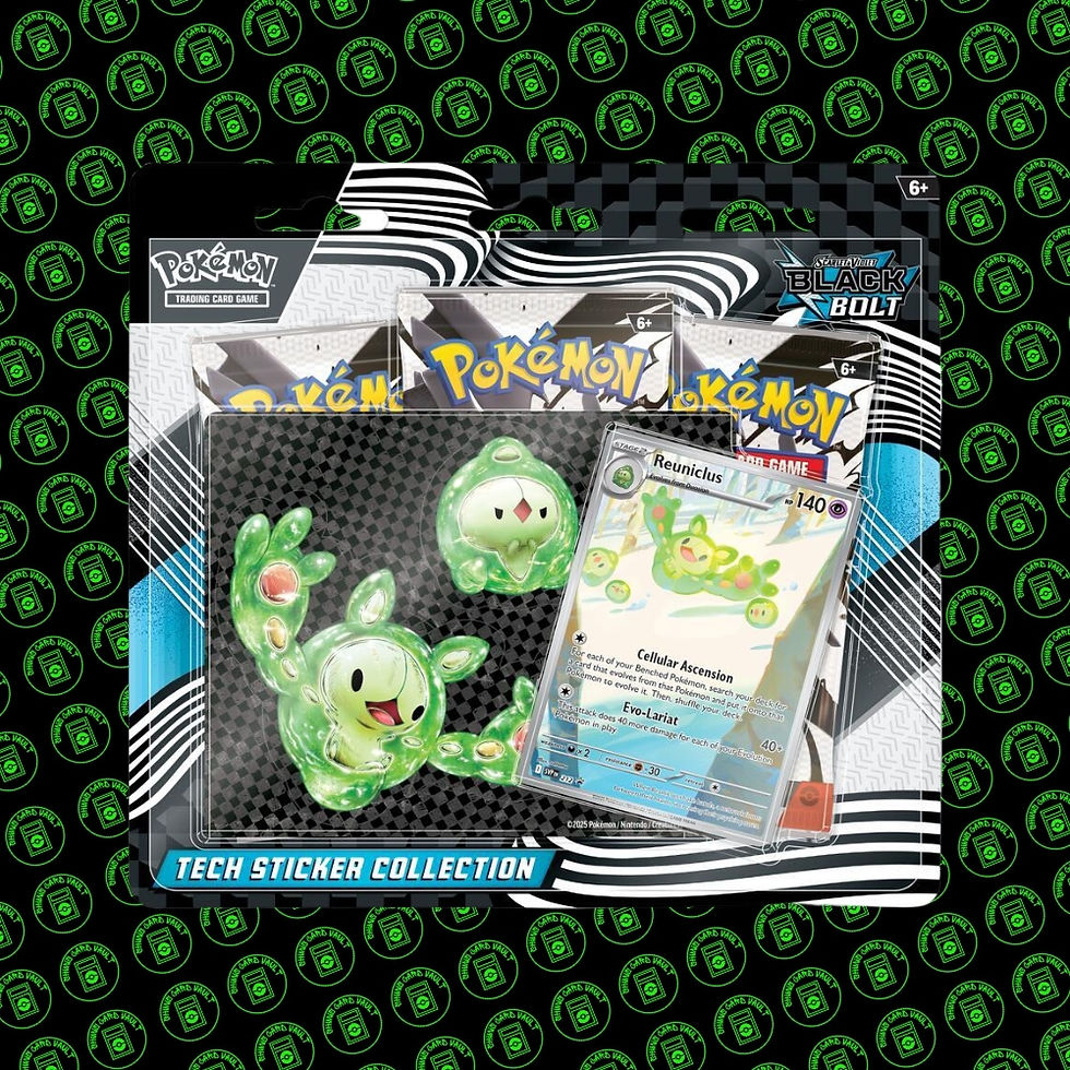 Black Bolt Tech Sticker Collection