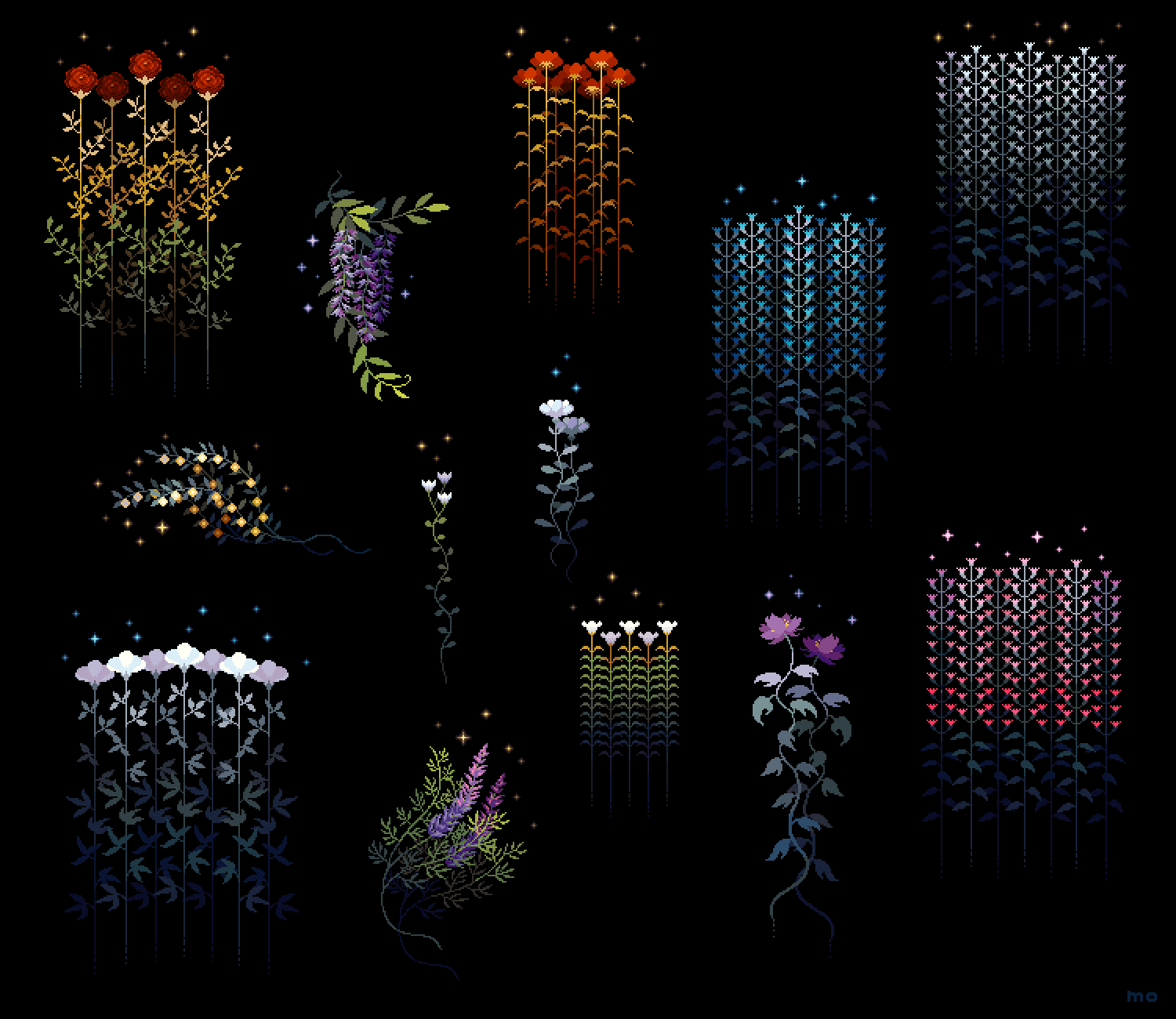 Artdeco flowers