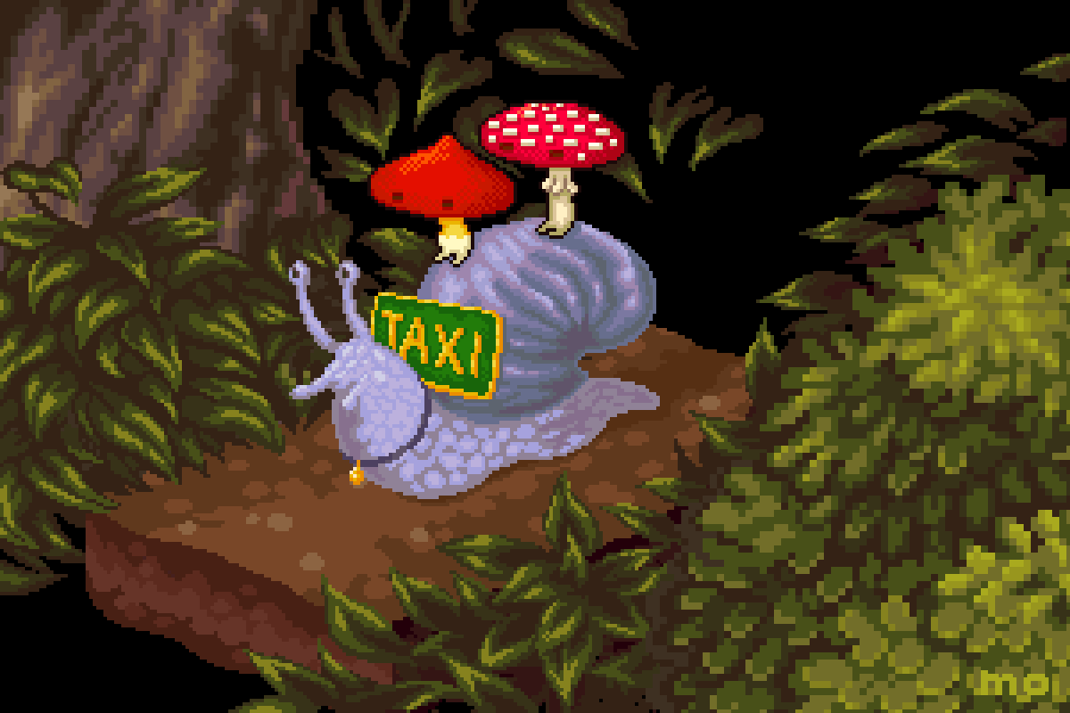 Snail taxi