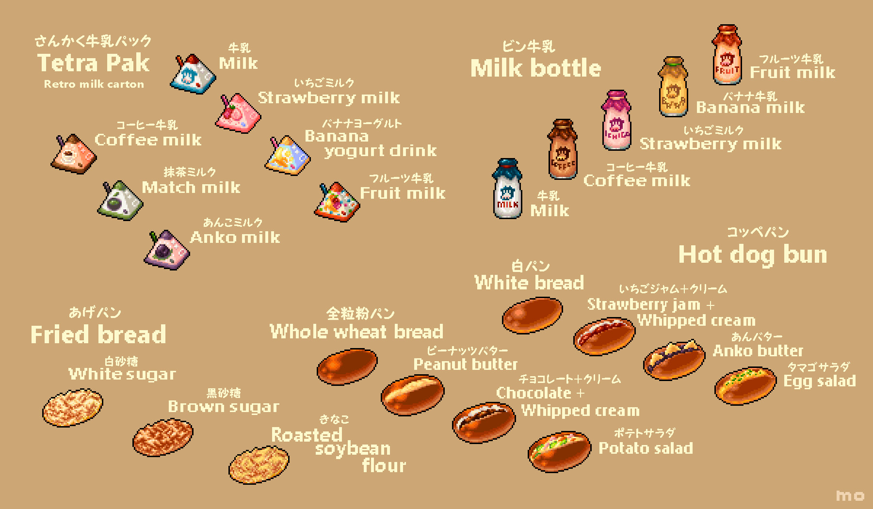 Milk and Bread