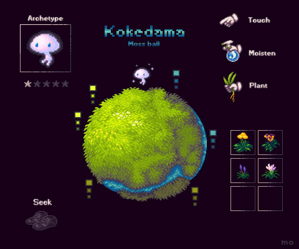 Let's plant flowers in "Kokedama"