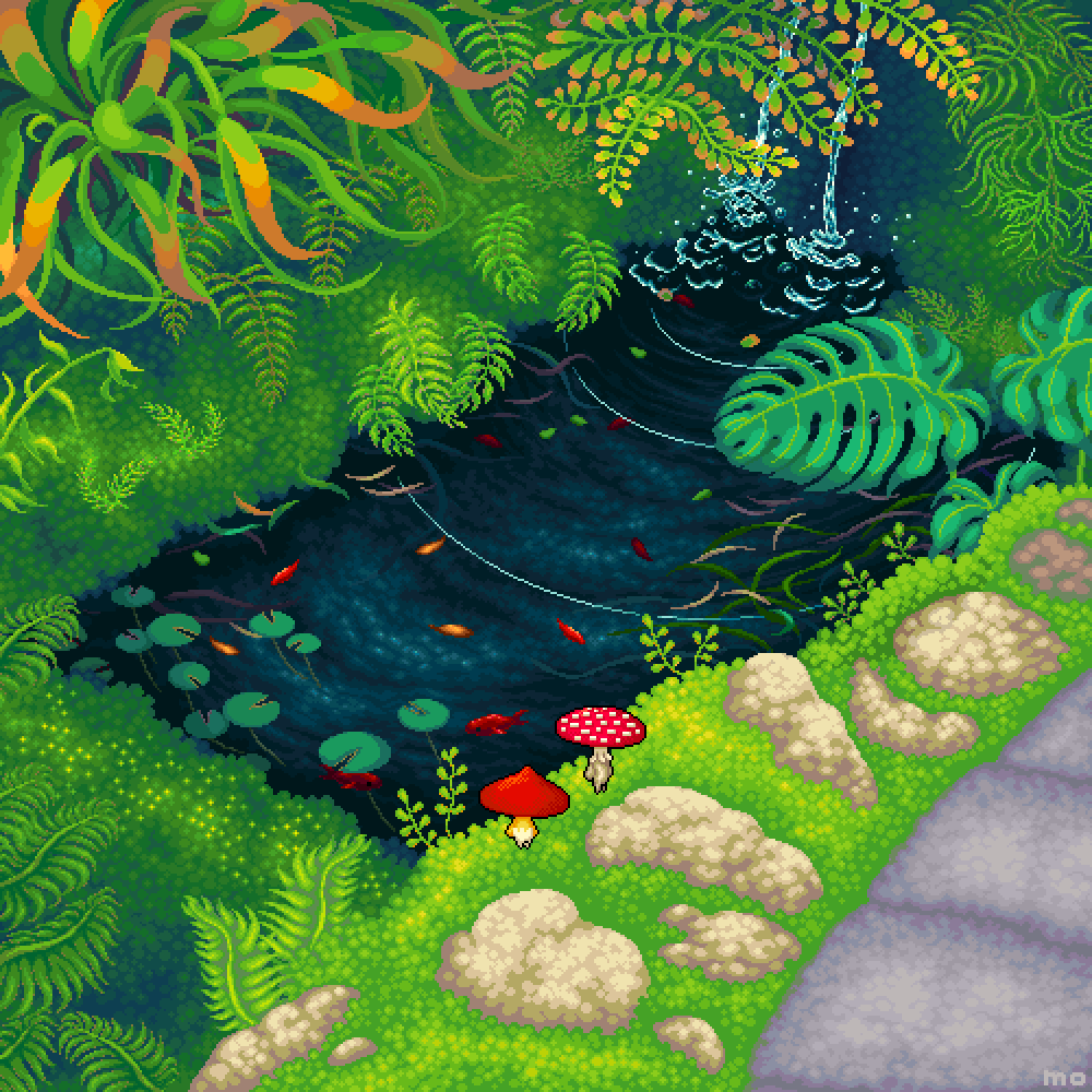 Tiny pond