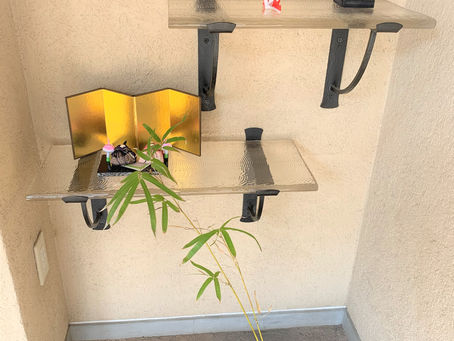 玄関に・・・