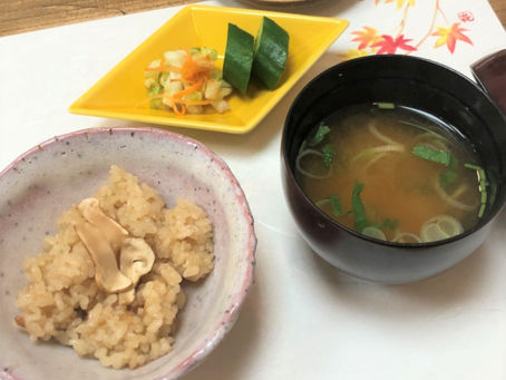 松茸ご飯