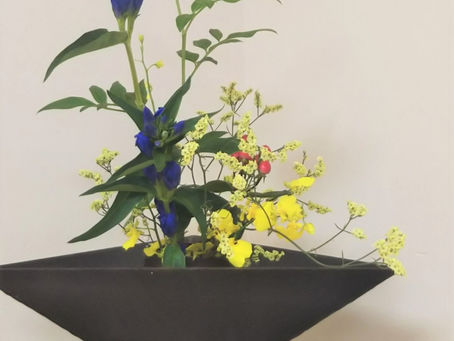 お座敷のお花