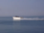 Self-propelled model on Bolsena Lake