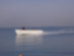 Self-propelled model on Bolsena Lake