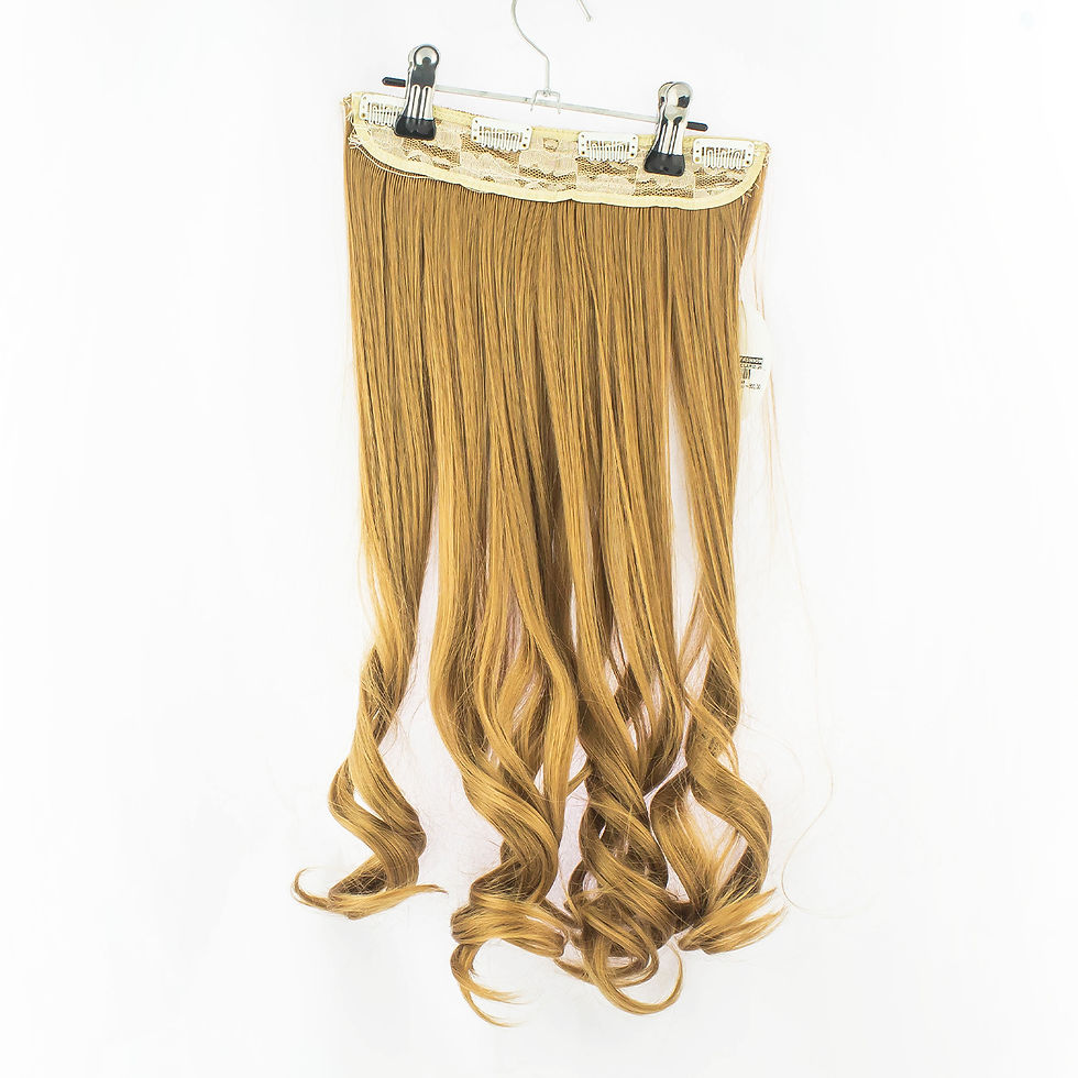 Thumbnail: Clariz One Piece Synthetic Hair Extensions