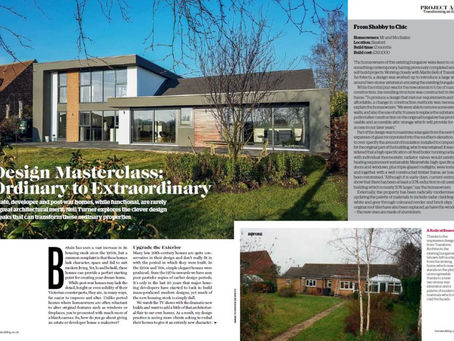 Two projects featuring in the April 2017 edition of Homebuilding & Renovating (out now)