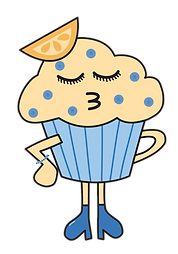 Lemonella Muffinz Mascot